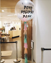 36" Customise balloon with 24 mini balloons