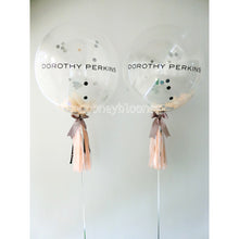 ADD ON: Replace mini balloon with confetti / feather to 24" customise balloon