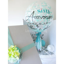 Surprise Box with 24" Customised balloon(Confetti filled)